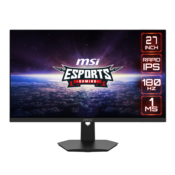 Monitor Gamingowy LED MSI G274F 27" 1920 x 1080px Rapid IPS 180Hz 1ms