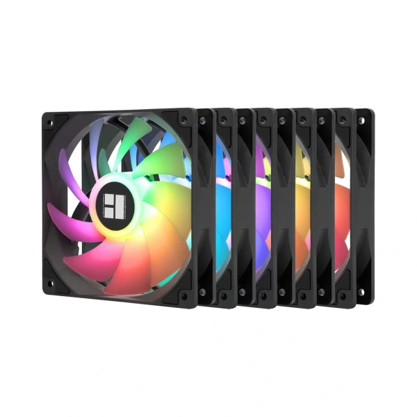 Zestaw 5 wentylatorów Thermalright 120 x 120 mm TL-C12C-S aRGB PWM PST