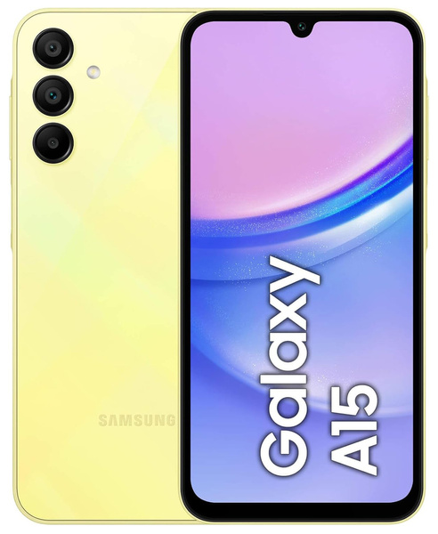 Smartfon Samsung Galaxy A15 Yellow (SM-A155F/DSN) (USZKODZONY)