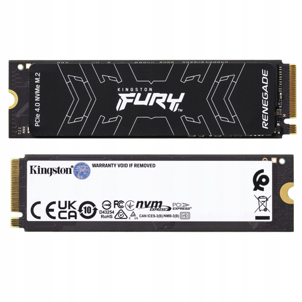 Dysk SSD 2TB Kingston Fury Renegade M.2 Pci-e 4.0 NVMe  USZKODZONY (SFYRD/2000G)