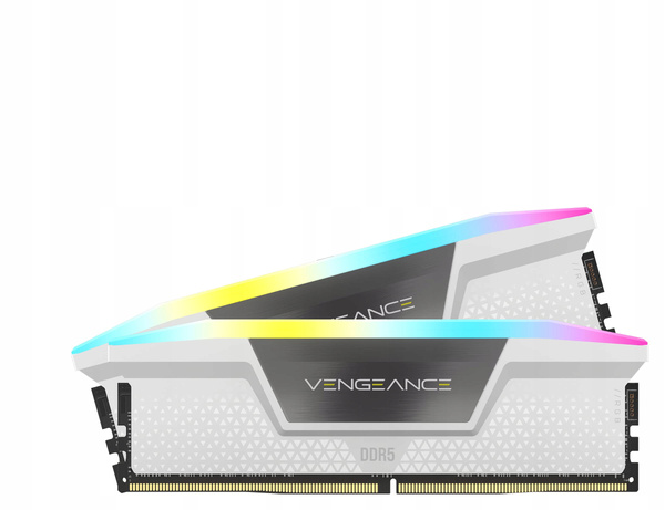 Pamięć RAM Corsair DDR5 32 GB Vengeance 6400 MHz CL36.00 (CMH32GX5M2B6400C36W) USZKODZONY
