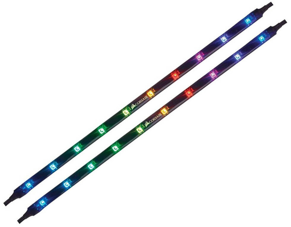 ZESTAW 2 PASKÓW LED 41CM CORSAIR RGB LED LIGHTING PRO CL-8930002 (U)