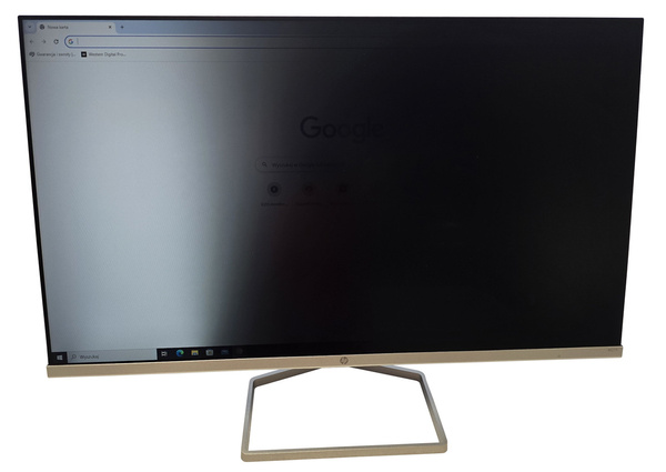 MONITOR HP M27F FULL HD 27 CALI USZKODZONY