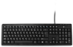 Klawiatura przewodowa VSeven KU100 QWERTZ DE