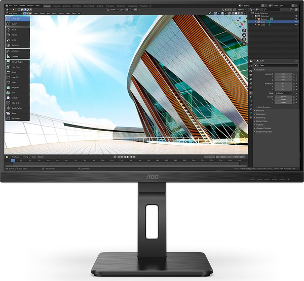 Monitor LED AOC 27P2Q 27 " 1920 x 1080 px IPS / PLS (27P2Q)