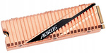 Gigabyte Aorus SSD 2TB M.2 PCIe Gen4 NVMe (GP-ASM2NE6200TTTD) () USZKODZONY