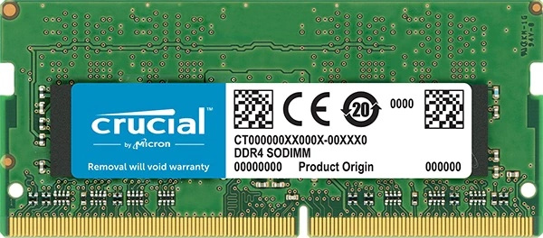 Pamięć do laptopa Crucial SODIMM DDR4 8 GB 3200 MHz USZKODZONA (CT8G4SFRA32A)