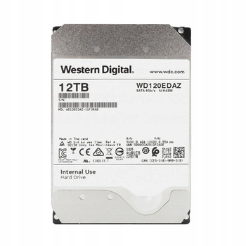 Dysk twardy Western Digital WD120EDAZ 12TB SATA III 3,5" () USZKODZONY