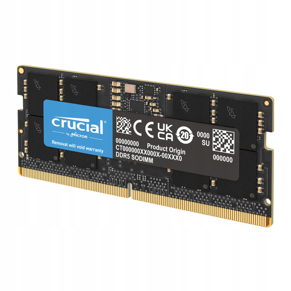 Pamięć RAM SODIMM Crucial 64 GB CT64G56C46S5 5600 MHz (CT64G56C46S5)