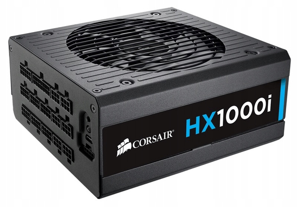 Zasilacz modularny ATX Corsair HX1000i 1000W (CP-9020074-EU) (U) Braki