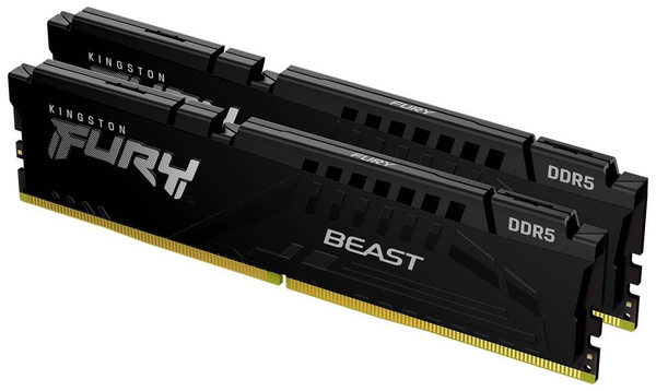 Pamięć RAM Kingston Fury Beast 64GB (2x32GB) DDR5 5600MHz CL40 (KF556C40BBK2-64)