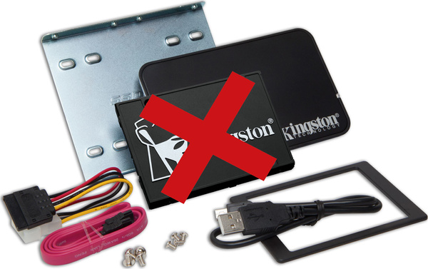 Obudowa na dysk SSD Kingston KC600 2.5" SATA III (SKC600B)
