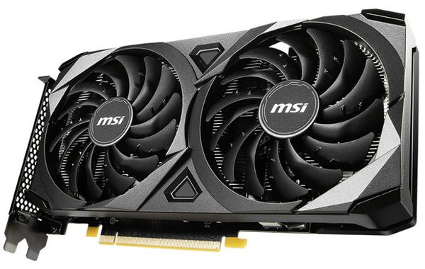 Karta graficzna MSI GeForce RTX 3060 Ventus 2X OC 8GB GDDR6 128-bit (U)
