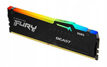 Pamięć RAM Kingston Fury Beast RGB DDR5 8GB 5200MHz CL36 (KF552C36BBEA-8)