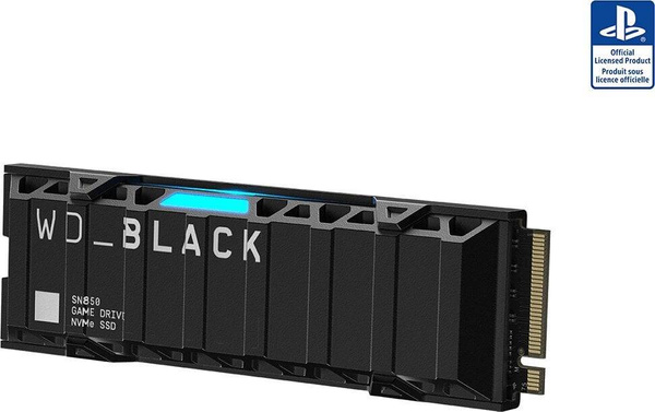 Dysk SSD WD_Black SN850 1TB M.2 2280 PCI-E x4 Gen4 NVMe WDBBKW0010BBK-WRSN