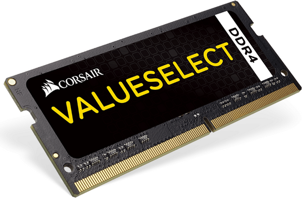 Pamięć RAM Corsair Value Select SODIMM DDR4 8GB 2133 MHz CL15 (CM4X8GF2133C15S2)