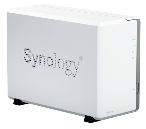 Serwer NAS Synology Diskstation DS223j 16TB (2x8TB) Seagate SkyHawk