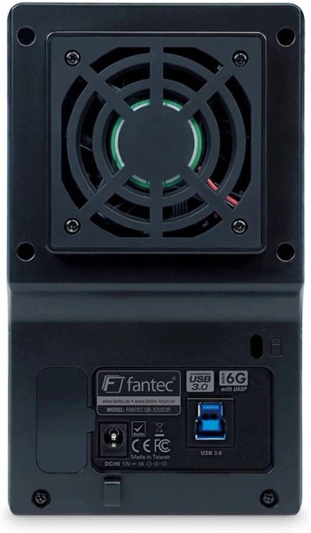 Obudowa dyskowa FANTEC (QB-X2US3R) USZKODZONA