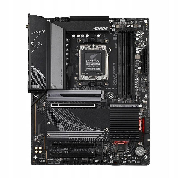 Płyta główna ATX Gigabyte B650 AORUS ELITE AX (B650 AORUS ELITE AX) USZKODZONA