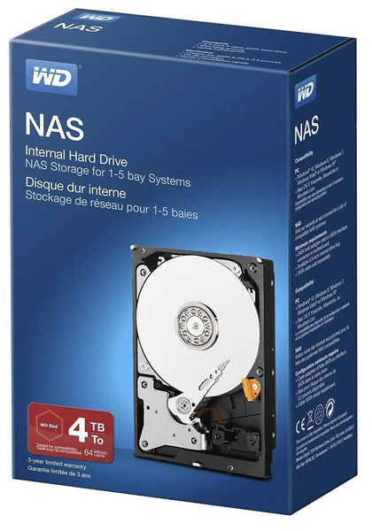 Dysk HDD 3.5 WD RED 4TB (WDBMMA0040HNC-ERSN)