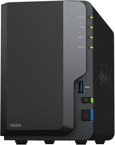 Serwer plików NAS Synology DiskStation DS223 2Bay (U)