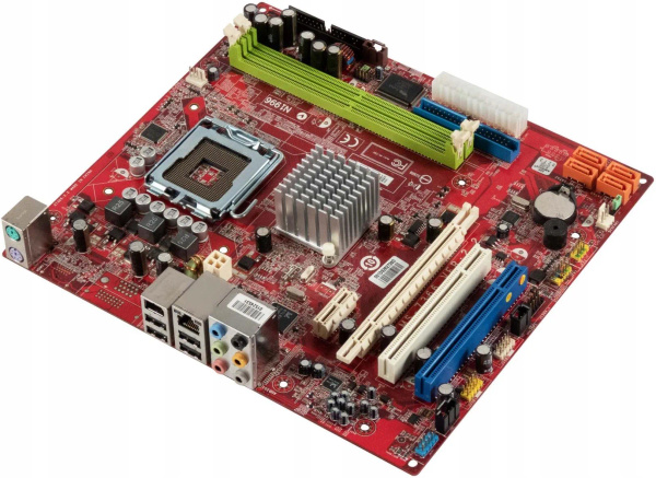 Płyta główna MSI MS-7366 s.775 IDE SATA PCI-E DDR2 C2D QUAD (U)