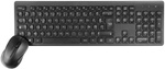 Klawiatura K-730 i myszka M136 - bezprzewodowy zestaw biurowy USB 2.4GHz (AZERTY FR)