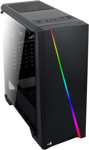 Obudowa komputerowa Midi Tower PGS Cylon RGB Black