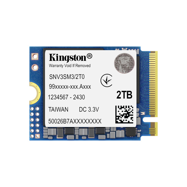 Kingston NV3 2TB Dysk SSD M.2 PCIe 4.0 NVMe 2230 (SNV3SM3/2T0)