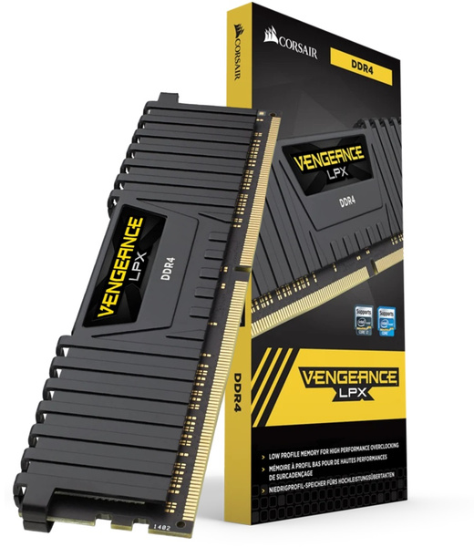 Pamięć RAM Corsair Vengeance LPX 16GB DDR4 2666MHz CL16 (CMK16GX4M1A2666C16) _ NNP