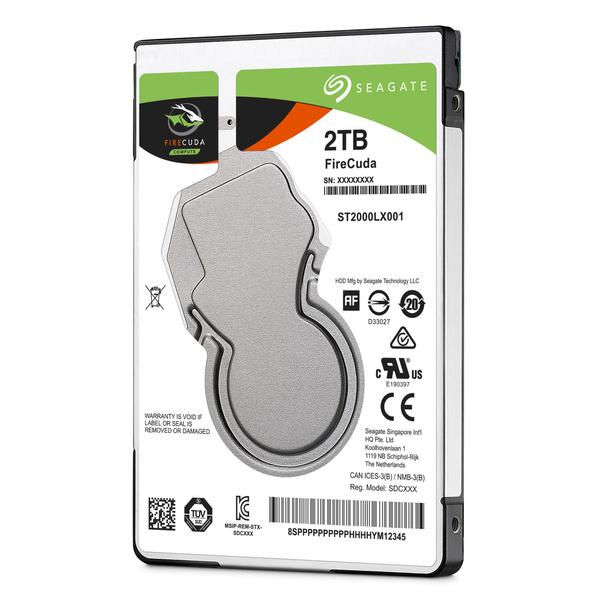 Dysk twardy Seagate ST2000LX001 Firecuda 2TB SATA III 2,5" () USZKODZONY