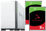 Serwer NAS Synology Diskstation DS223j 16TB (2x8TB) Seagate IronWolf