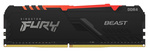 Pamięć RAM Kingston Fury Beast RGB 8GB (1x8GB) DDR4 3200MHz CL16