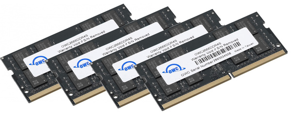 Pamięć RAM SODIMM OWC 32GB (4x8GB) DDR4 2666MHz CL20 (OWC2666DDR4S08G)