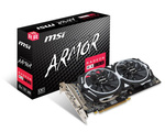 Karta graficzna MSI Radeon RX 580 Armor OC 8 GB (V341-064R) USZKODZONA