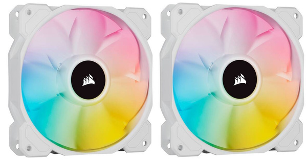 Corsair SP120 RGB Elite White (2x120mm) (CO-9050137-WW)