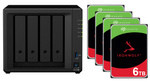 Serwer NAS Synology DiskStation DS420+ 24TB (4x6TB) Seagate IronWolf