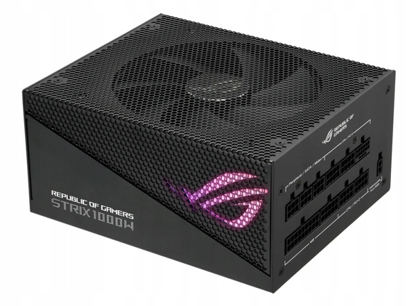 Zasilacz modularny ASUS ROG Strix 1000W Gold Aura Edition (W)(B)(U)