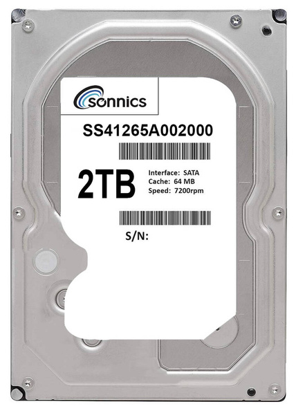 Dysk HDD Sonnics SS41265A002000GA 2TB