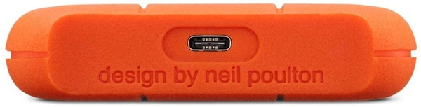 Dysk zewnętrzny HDD LaCie Rugged 4TB Pomarańczowy  USZKODZONY (STFR4000800)