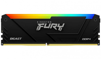 Pamięć RAM Kinsgston Fury Beast RGB 16GB DDR4 3600MHz CL18