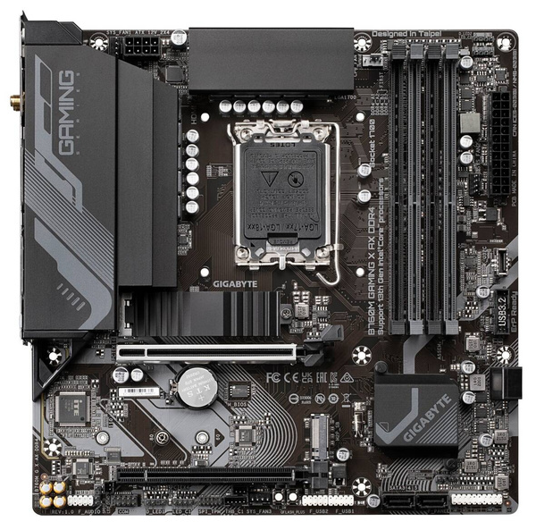 Płyta główna mATX Gigabyte B760M Gaming X AX DDR4 (Socket 1700) (U)(W)