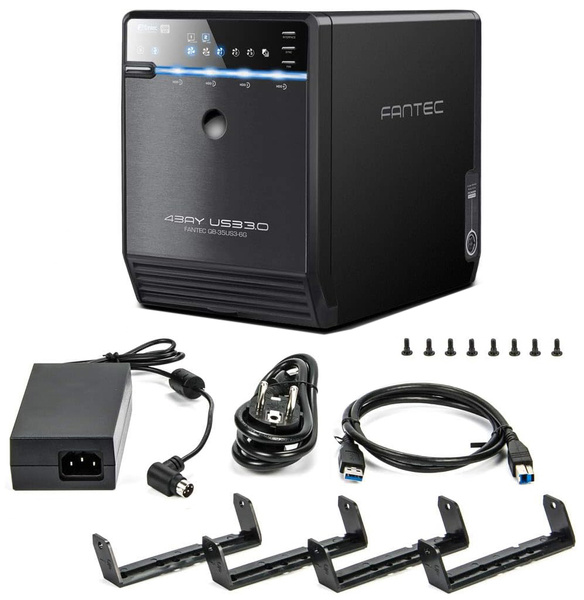 Obudowa HDD 3.5" Fantec QB-35US3-6G 4-Bay (U) (W)