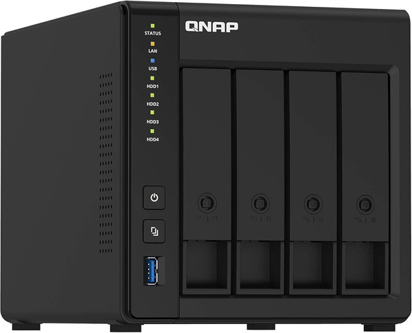 Serwer NAS Qnap TS-451D2 32TB (4x8TB) Seagate IronWolf / 8GB RAM