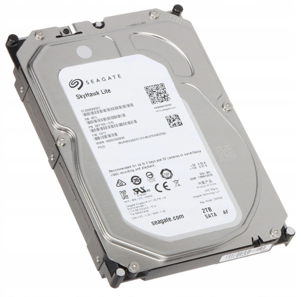 Dysk twardy Seagate SkyHawk Lite ST2000VX007 2TB SATA III 3,5" (ST2000VX007)