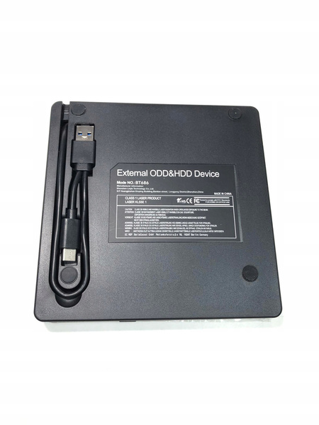 Nagrywarka DVD zewnętrzna Amicool USB 3.0 Type-C (BT686)