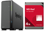 Serwer NAS Synology DiskStation DS124 4TB WD RED