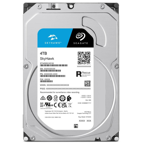 Dysk HDD 3.5" Seagate SkyHawk ST4000VX016 4TB