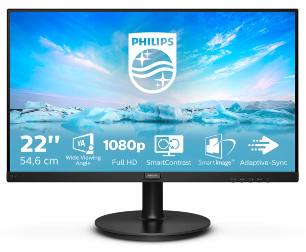 Monitor LED Philips 221V8/00 21,5 " 1920 x 1080 px VA (221V8/00)