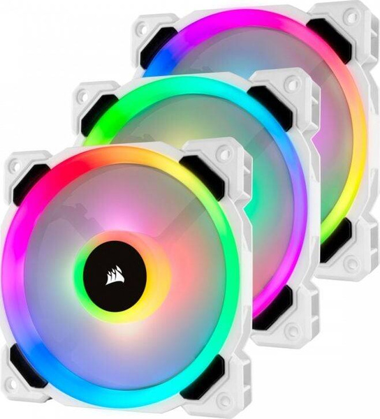 Zestaw 3 wentylatorów Corsair LL120 RGB 120mm (CO-9050092-WW) (W)